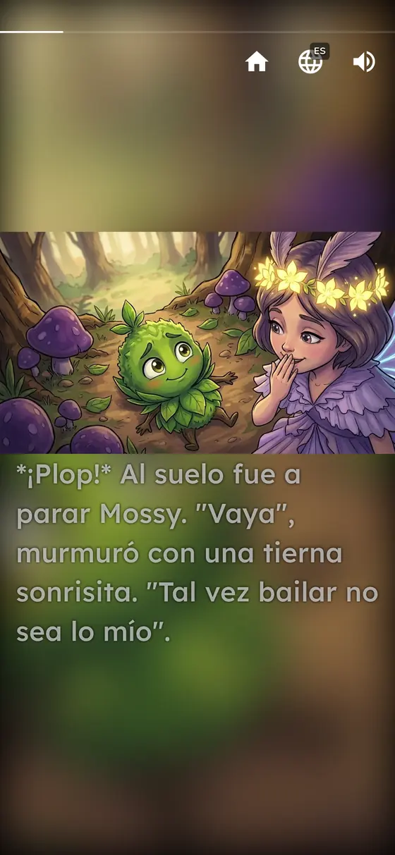 Sigue la lectura, página a página — Storywell (Español)