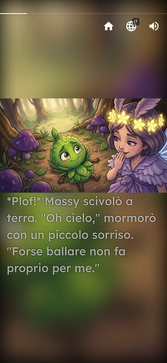 Segui la storia, pagina dopo pagina — Storywell (Italiano)